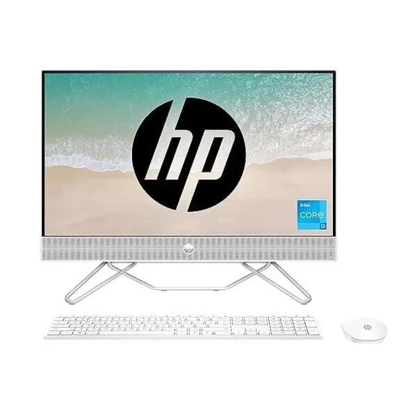 HP-24-cb1901in / 12th Gen Intel Core i3 / 23.8 inch-60.5 cm / 8GB RAM / 512GB SSD / FHD/Micro-Edge / Anti-Glare Display / Wireless Keyboard & Mouse / Intel UHD Graphics / Win 11 / 5.37 Kg