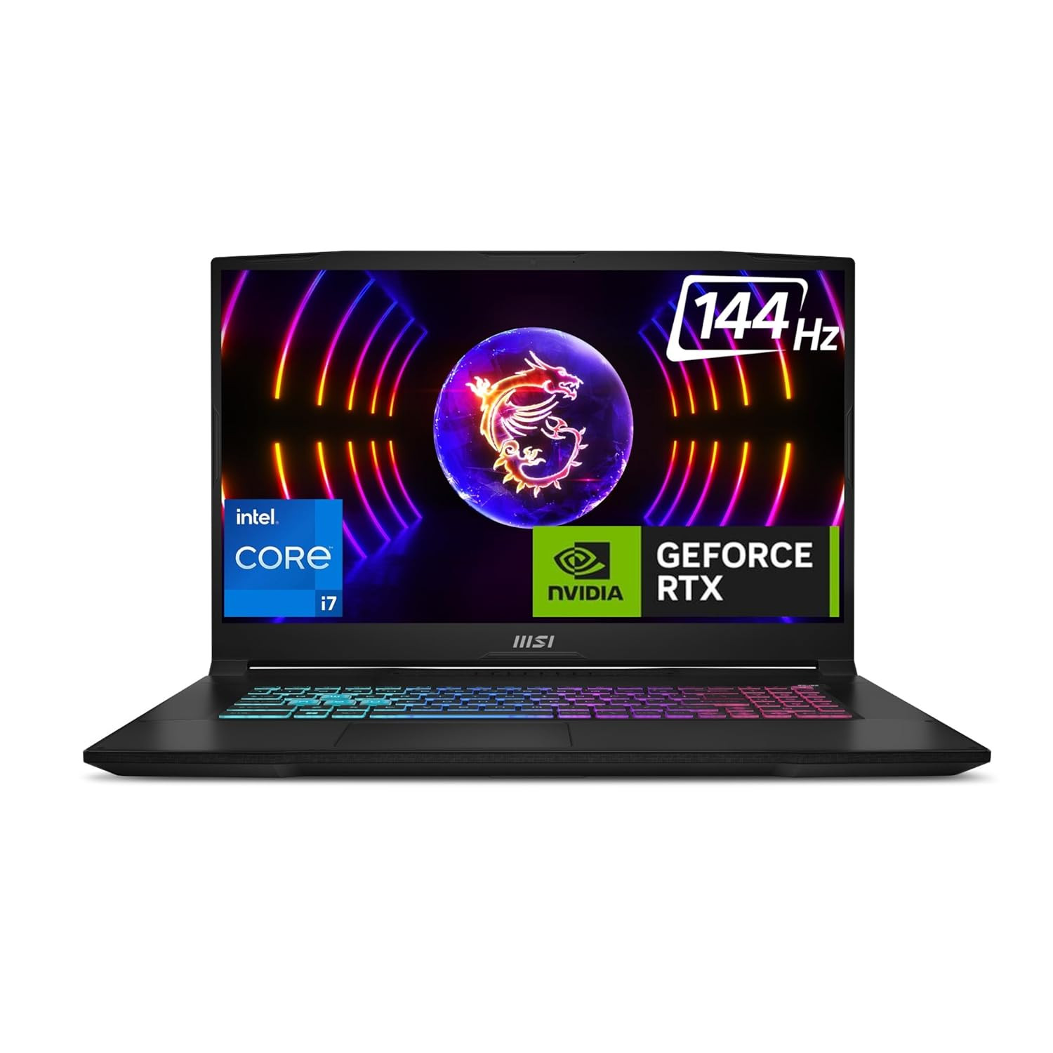 MSI Katana 17 / B13VEK-254IN / Intel i7 - 13th Gen. -13620H / 17.3 Inch FHD 144Hz / 8GBx2/ 1TB NVMe SSD / Win 11 Home / Nvidia GeForce RTX4050 / 6GB GDDR6 / Black / 2.6Kg