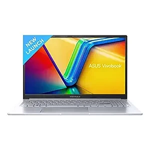 ASUS-K3504VAB-NJ322WS / Intel Core i3-1315U / 13th Gen / 15.6 Inch-39.62 cms / FHD / Thin and Light / 8GB / 512GB SSD / Windows 11 / Office 2021 / Backlit KB / Silver / 1.6 kg