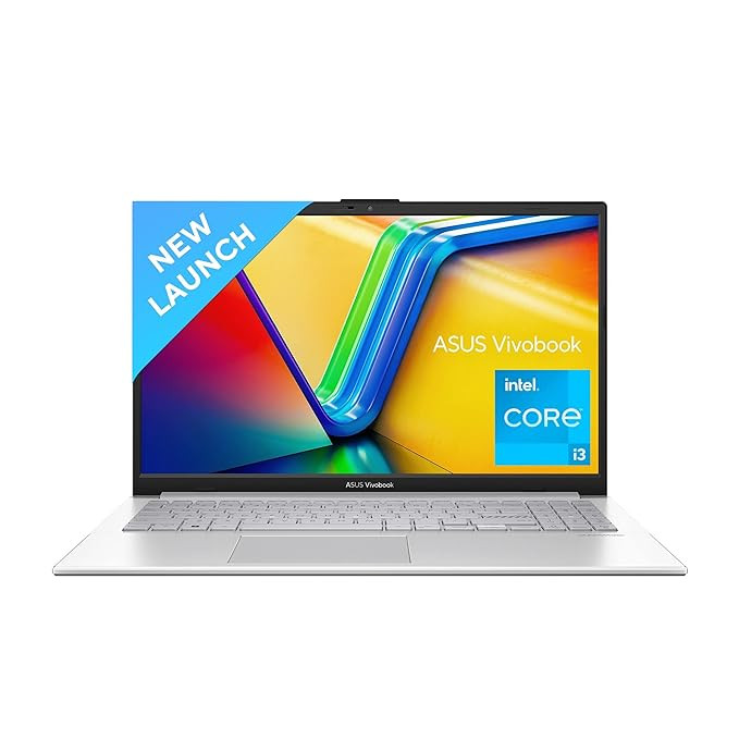 ASUS-E1504GA-LK321WS / Intel Core i3-N305 / 15.6 Inch-39.62 cms / FHD / Thin and Light / 8GB / 512GB SSD / Windows 11 / Office 2021 / Backlit KB / Silver / 1.63 kg