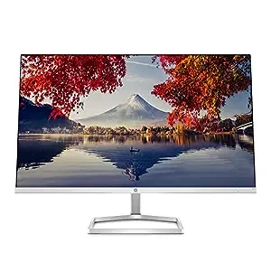 HP- M24f / 23.8-Inch-60.45cm / Eye Safe Certified / FHD / 1920 x 1080 Pixels / IPS / 3-Sided Micro-Edge LED / 75Hz / AMD Free Sync / 1xVGA / 1xHDMI 1.4 Ports / 300 nits / Silver