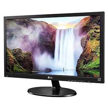 LG -19M38AB / 19 Inch-47 Cm / LED 1366 X 768 Pixels HD Monitor / TN Panel With VGA Port /Black