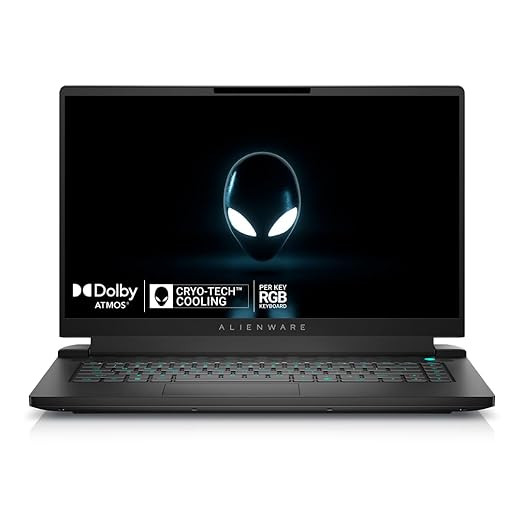 Alienware M15 R7 / i7 / 12th Gen 12700H / 16GB -2x8GB / 512GB SSD /  15.6 Inch / FHD / Win 11 SL / NVIDIA GeForce RTX 3060 6GB GDDR6
