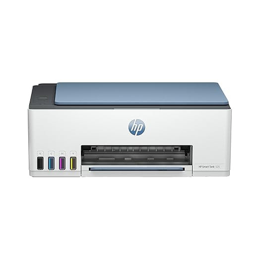 HP Smart Tank 585 / All-in-one WiFi Colour Printer / Upto 6000 Black / 6000 Colour Pages Included in The Box ( Print / Scan / Copy )for Office / Home