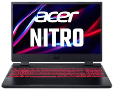 Acer-NH.QL3SI.001 / AMD Ryzen 5 Hexa Core 7535HS / 8 GB / 512 GB SSD / Windows 11 Home / 4 GB Graphics / NVIDIA GeForce RTX 3050 / AN515-47 / 15.6 Inch / Obsidian Black / 2.5 Kg