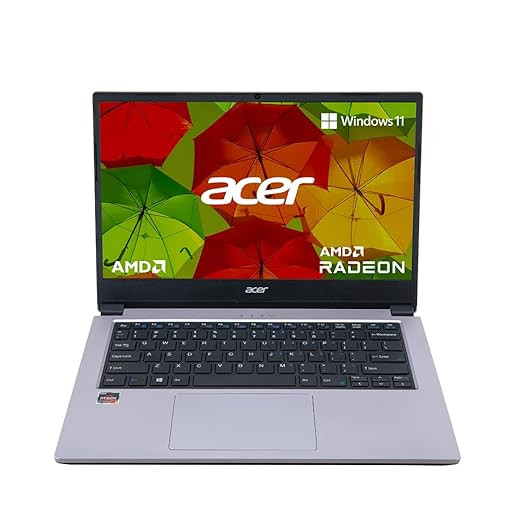 Acer-UN.431SI.206  Acer One / R3 / Windows 11 Home / 8GB RAM / 512GB SSD / 14 Inch / FHD / Steel Gray