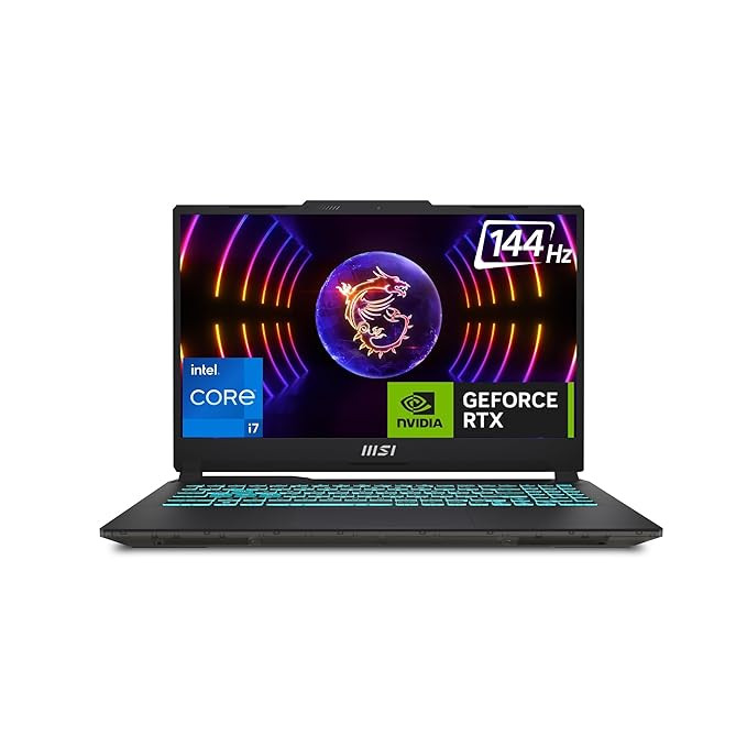 MSI Thin 15 / B13UCX-1808IN / Intel Core i5-12th Gen / 40CM FHD 144Hz / 8GB / 512GB NVMe SSD / Win 11 Home / NVIDIA GeForce RTX 2050 / GDDR6 4GB / Cosmos Gray / 1.86Kg
