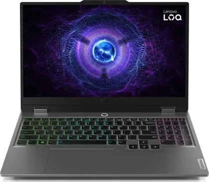 Lenovo- 83DV007HIN / Intel Core i7-13650HX / 15.6 Inch-39.6cm / 144Hz 300Nits FHD / 16GB / 512GB SSD / Win 11 / NVDIA RTX 4050 6GB Graphics / 100% sRGB / Office 21 / 3 Month Game Pass / Grey / 2.4Kg=